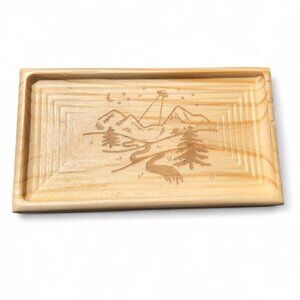 Wood Desk Tray